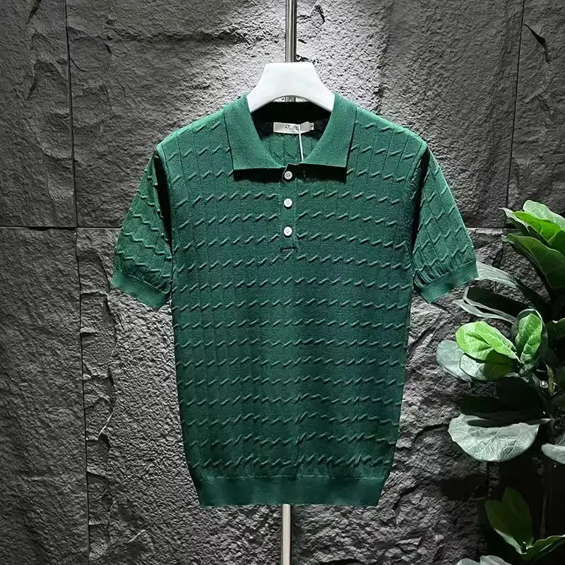Volts - Embroidered Linen Short Sleeve